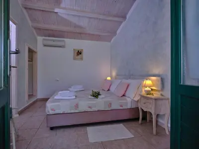 Letto o letti in una camera di Tenute Murales