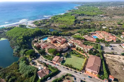 Paesaggio naturale nelle vicinanze del resort