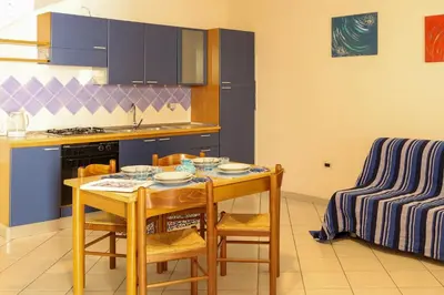 Cucina o angolo cottura di Residence Oasi Anfiteatro