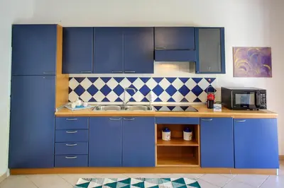 Cucina o angolo cottura di Residence Oasi Anfiteatro