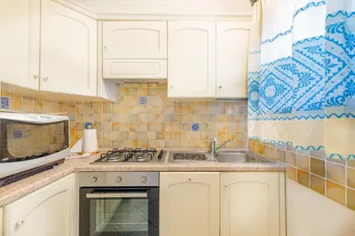 Cucina o angolo cottura di Villa con vista Porto San Paolo