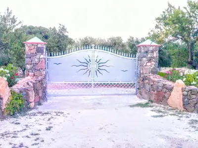 Planimetria di Orosei RE - Il Paradiso degli Ulivi con PISCINA e vista mare