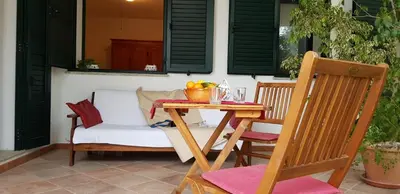 Balcone o terrazza di Le Caracol - Appartamenti immersi nel verde della campagna e a 1 chilometro da Orosei