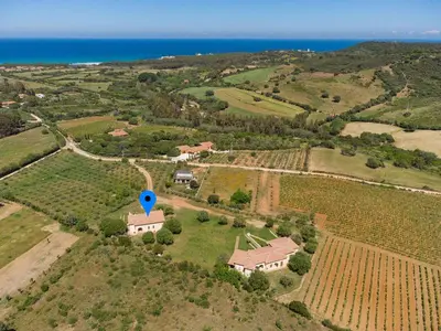 Paesaggio naturale nelle vicinanze della casa vacanze