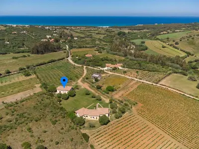Paesaggio naturale nelle vicinanze della casa vacanze