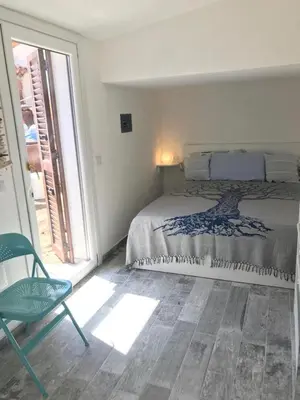 Letto o letti in una camera di Villa nel villaggio Costa Caddu San Teodoro