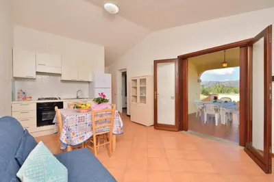 Cucina o angolo cottura di Residence Le Canne