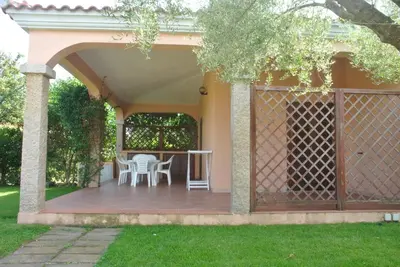 Giardino di Case Vacanza Fenicotteri
