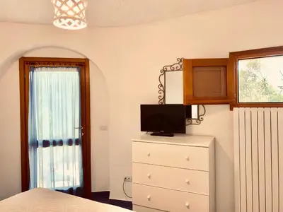 TV o dispositivi per l'intrattenimento presso Appartamento Vasiliki