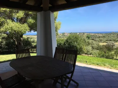 Paesaggio naturale nelle vicinanze della casa vacanze