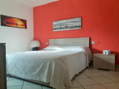 Letto o letti in una camera di CASA RITA
