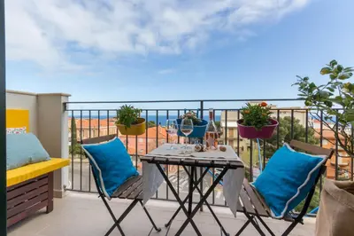 Balcone o terrazza di Blue Apartment IUN S0079