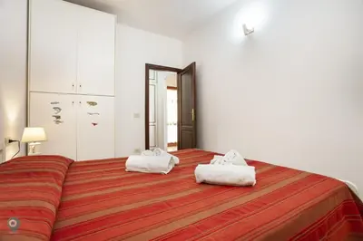 Letto o letti in una camera di Villino Funtana Bilo