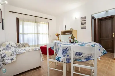 Area soggiorno di Villino Funtana Bilo