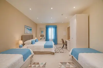 Letto o letti in una camera di Hotel Panorama
