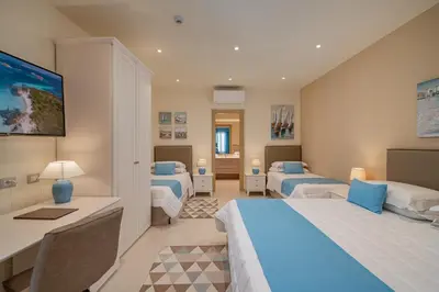 Letto o letti in una camera di Hotel Panorama