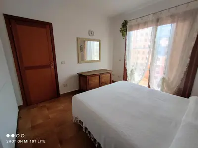 Letto o letti in una camera di Appartamento Cisto