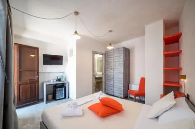 Letto o letti in una camera di Domo Pro Vois