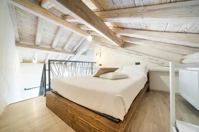 Letto o letti in una camera di Domo Pro Vois