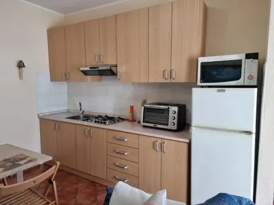 Cucina o angolo cottura di Le Residenze Blu Sardinia