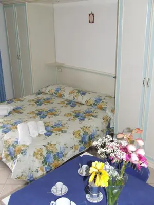 Letto o letti in una camera di Case Vacanze San Silvestro