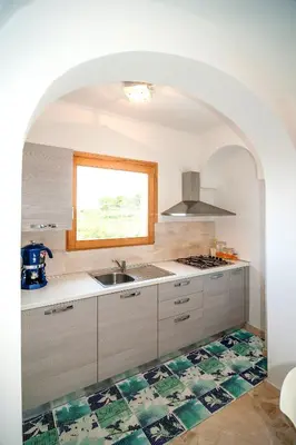 Cucina o angolo cottura di Sant'Anna Fabulous Apartment