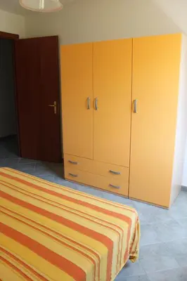 Letto o letti in una camera di Villa Vera