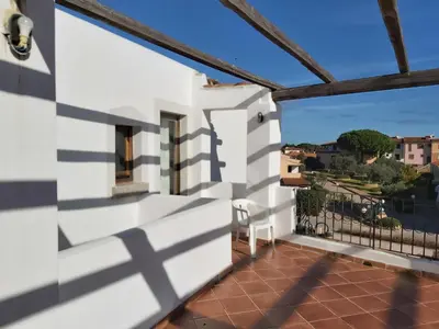 Balcone o terrazza di Hotel il Faro di Molara