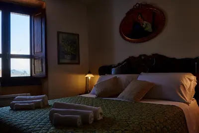 Letto o letti in una camera di La casa del Balivo