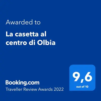 Certificato, attestato, insegna o altro documento esposto da La casetta al centro di Olbia