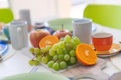 Cibo presso l'appartamento o nelle vicinanze