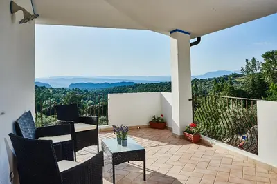 Paesaggio naturale nelle vicinanze dell'affittacamere