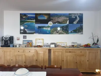 Cucina o angolo cottura di B&B Tiscali