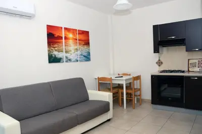 Cucina o angolo cottura di Appartamenti Fronte mare