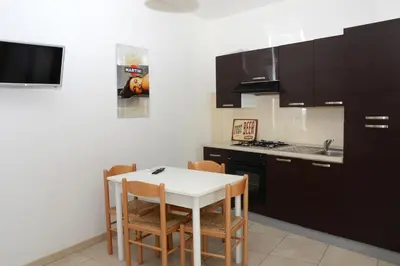 Cucina o angolo cottura di Appartamenti Fronte mare
