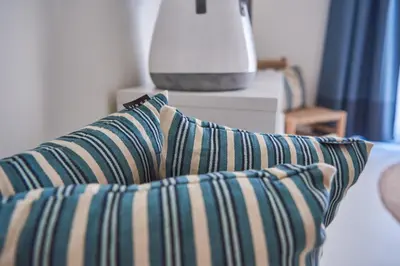 Letto o letti in una camera di Seabay
