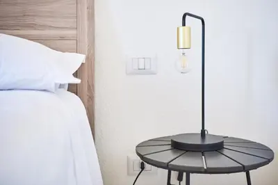 Letto o letti in una camera di Seabay
