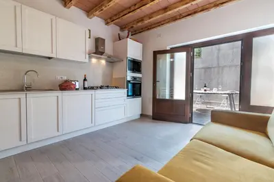 Cucina o angolo cottura di Sardinia Suite Apartment Dorgali