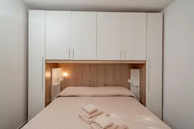 Letto o letti in una camera di Casa Donatella, in riva al mare!