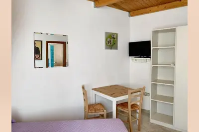 TV o dispositivi per l'intrattenimento presso Charming Apartment in Galtellì