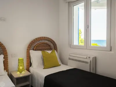 Letto o letti in una camera di Villa Miriam - Klodge