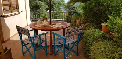 Balcone o terrazza di Le pavoncelle blu