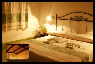 Letto o letti in una camera di Country House S'Ozzastru