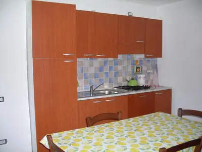 Cucina o angolo cottura di Affittacamere Peonia