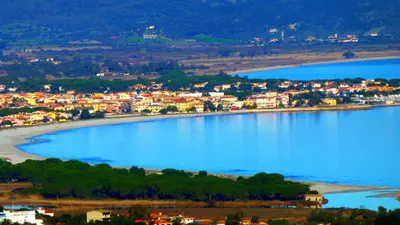 Paesaggio naturale nelle vicinanze of country house