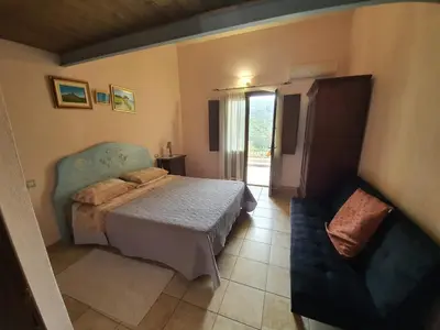 Letto o letti in una camera di Hotel Valle del Cedrino
