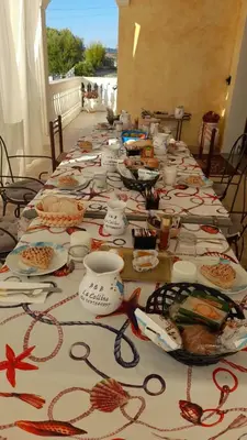 Cibo presso il bed & breakfast o nelle vicinanze