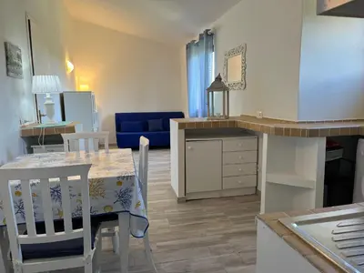 Cucina o angolo cottura di Porto Coda Cavallo Salina Bamba