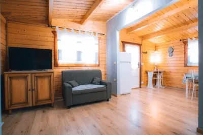 TV o dispositivi per l'intrattenimento presso Chalet Sa Petra Ruja - Gadu e Tremene