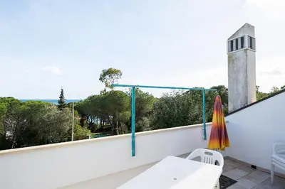 Balcone o terrazza di Hotiday Apartments Villa Alba
